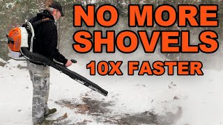 We Tested Snow Shovels And Leaf Blowers For Snow Clearing Heres What We Found