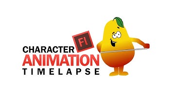 Character Animation Process - Timelapse (Adobe Flash CC)
