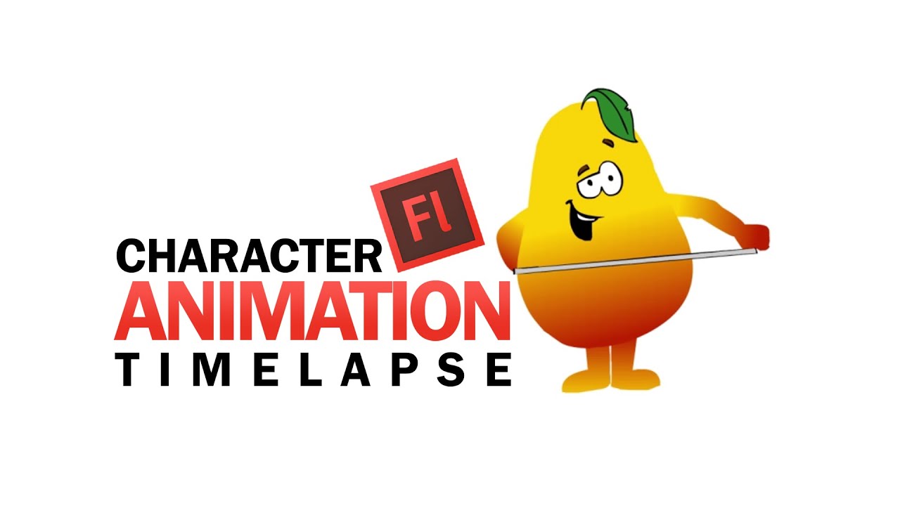 Character Animation Process - Timelapse (Adobe Flash CC) - YouTube