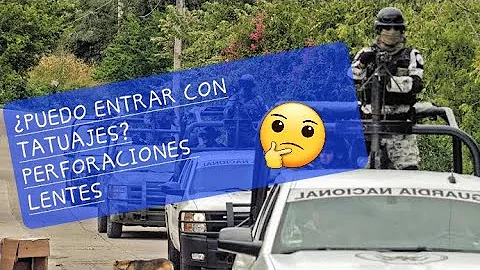 ¿Se puede entrar en el ejército con un tatuaje?