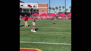 Wr Amon-Ra St. Brown Pro Day Highlights. Speedy Wr