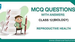 Reproductive Health || chepter 04 || MCQs || NEET || AIIMS || Total question 05