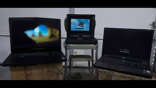 1997 vs 2007 vs 2017 High-End Laptop Startup Race