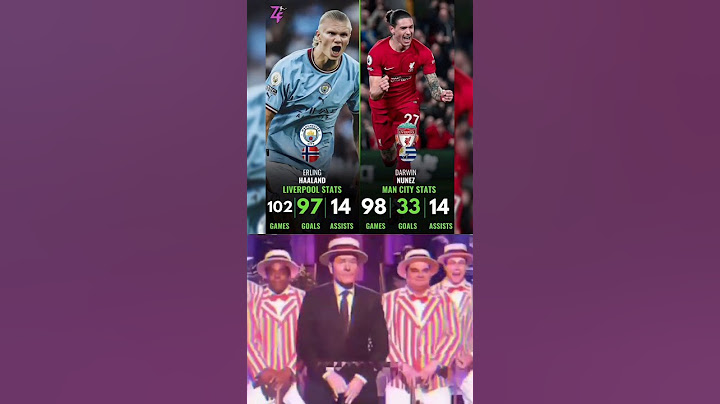 Erling Haaland vs Darwin Nunez club goals+assist😱☠️👑#viralreels #haaland #núñez #football #mancity
