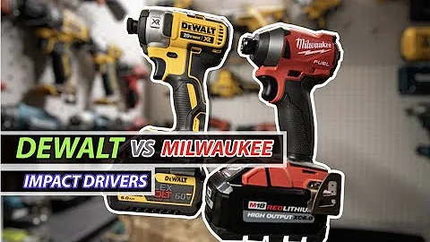 Milwaukee vs Dewalt (Impact Drivers)