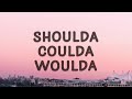 young saab - shoulda coulda woulda (Lyrics) with deem spencer & torii wolf