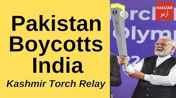 Pakistan boycotts India in Chess Olympiad | Kashmir torch relay | RAKIZAR Urdu