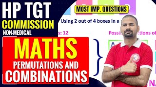 Permutations &amp; Combinations | HP TGT Commission Math Coaching | HP TGT COMMISSION Math Preparation