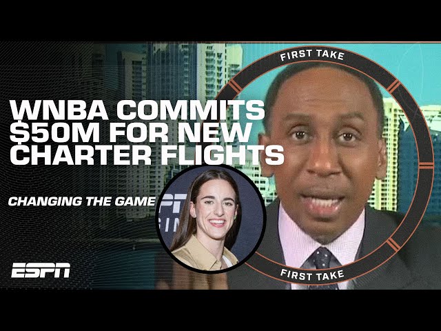 Caitlin Clark DESERVES LOVE for giving a voice to the WNBA! - Stephen A. Smith | First Take