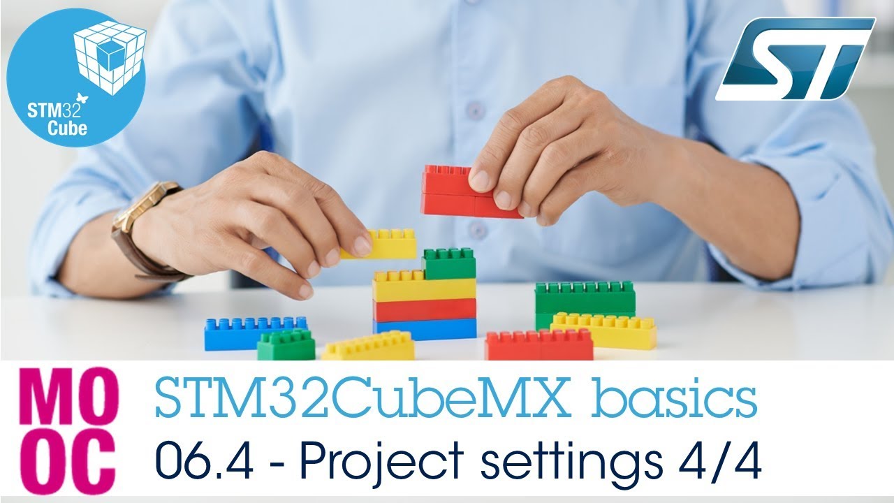 STM32CubeMX basics: 06.4 STM32CubeMX project settings - Advanced settings