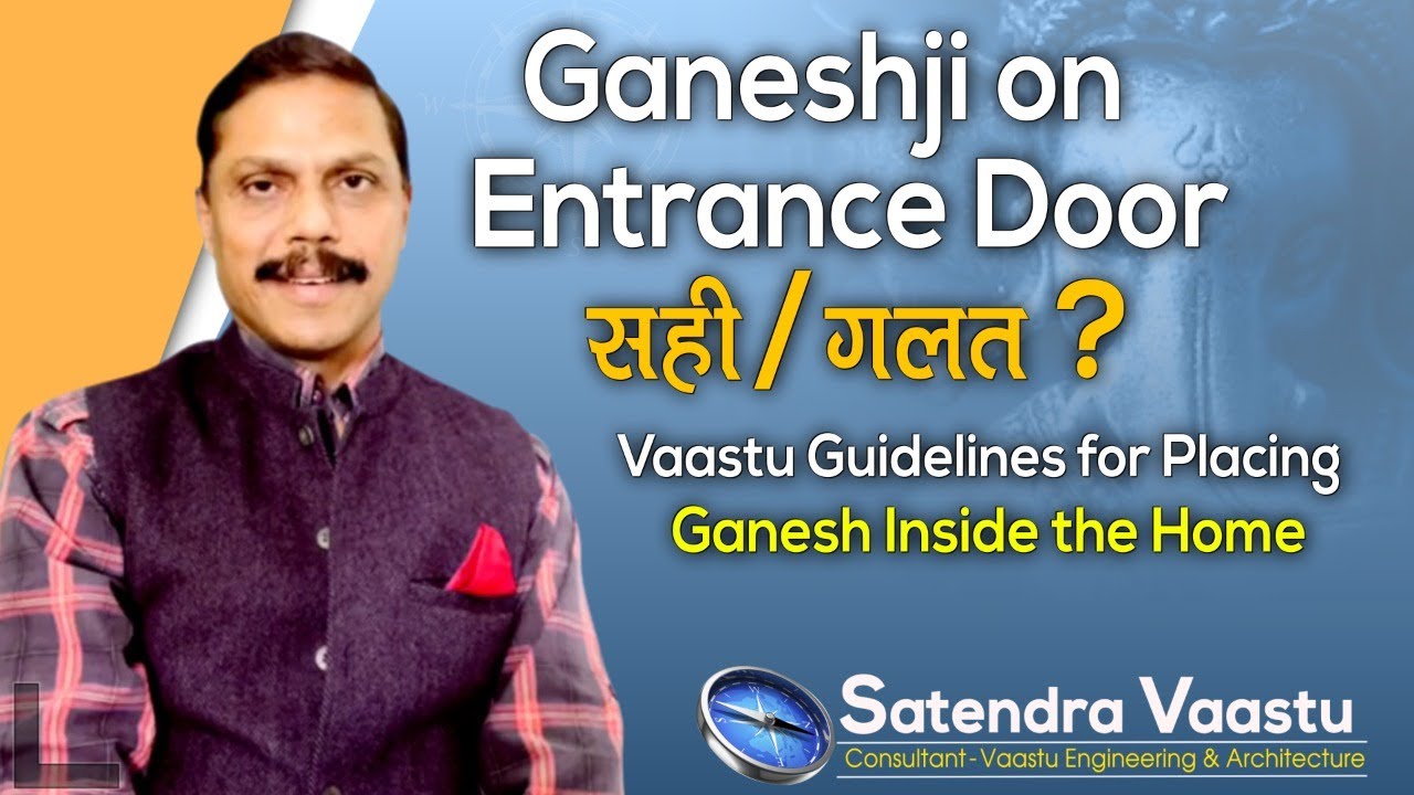 Ganesh on Main DoorInside the Home by Satendra Vaastu  vastushastra  ganesh  ganeshchaturthi