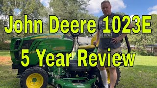 John Deere 1023E 5 Year Review
