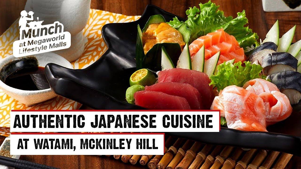 Experience authentic Japanese cuisine at Watami, McKinley Hill