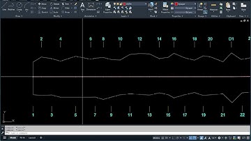Xuất tọa độ các điểm đỉnh Polyline trắc ngang lên bình đồ - KCS Hạ tầng giao thông.