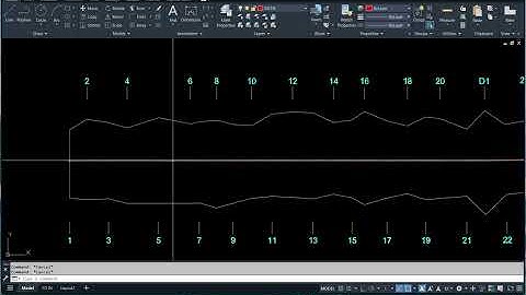Xuất tọa độ các điểm đỉnh Polyline trắc ngang lên bình đồ - KCS Hạ tầng giao thông.