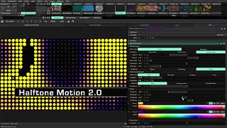 Resolume Plugin: Half Toned Motion