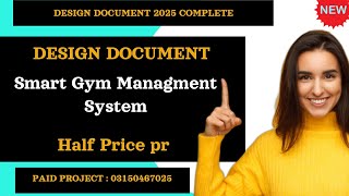 Cs619 Design Document 2025 | How to Make Design Document | #cs619designdocument