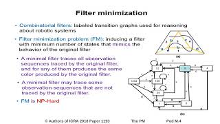 On the Relationship between Bisimulation and Combinatorial Filter Reduction