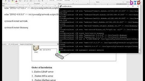 1. Zimbra 8 Mail Multi Server - Install LDAP Zimbra Part 1