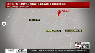 VIDEO: Williamsburg Co. deputies investigating fatal shooting