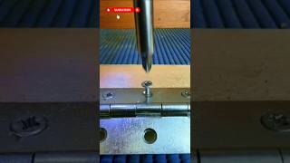 Detailed Technique for Reinforcing Door Hinge Screws — Precise Installation, Stable Pressure
