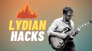 BURNING Lydian Jazz Licks!