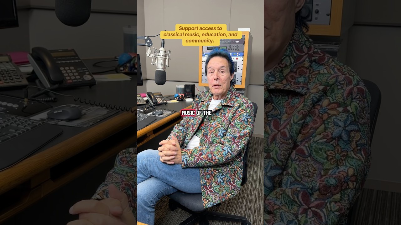 When you tune into Classical California you have access to our music experts like Alan Chapman! 🎶