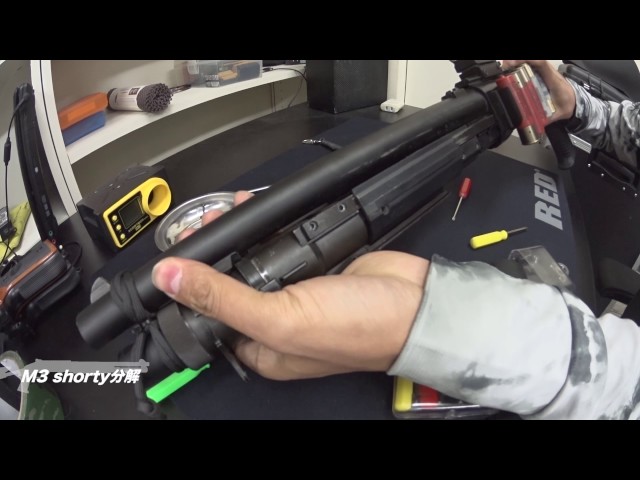 Tokyo Marui M3 Shorty disassembly explanation. - YouTube