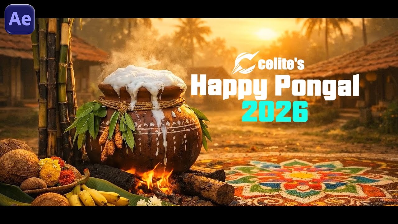 Happy Pongal After Effects Template