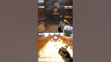 C4 Explosion 💥💀"LOW vs MAX" Graphics in CODM