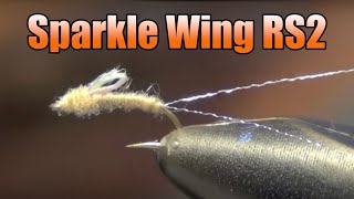 Sparkle Wing RS2 Fly Tying - Great Mayfly Emerger Nymph Pattern For Colorado Tailwaters
