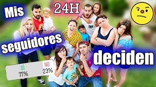 DECIDÍS EL DÍA DE MIS AMIGOS YOUTUBERS por 24 horas