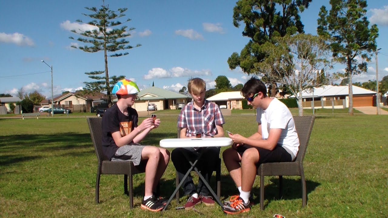 a completely normal game of uno.