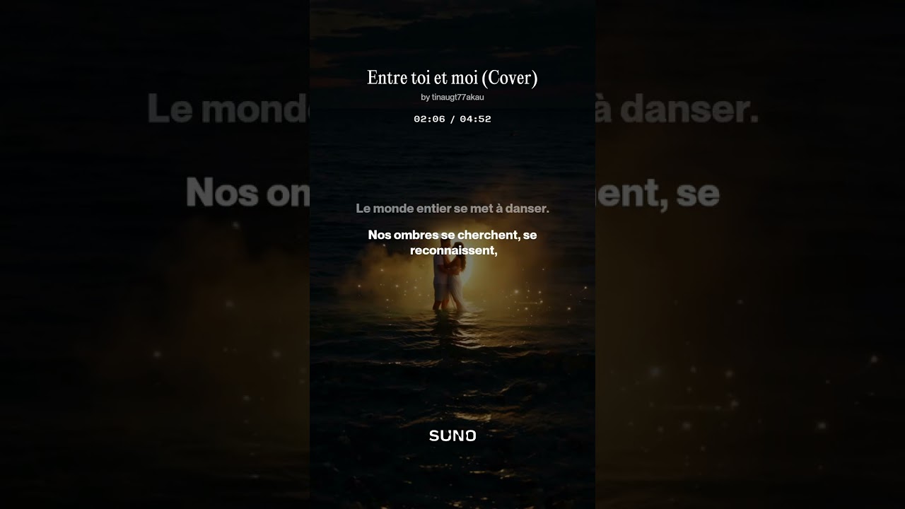 Entre toi et moi🌺