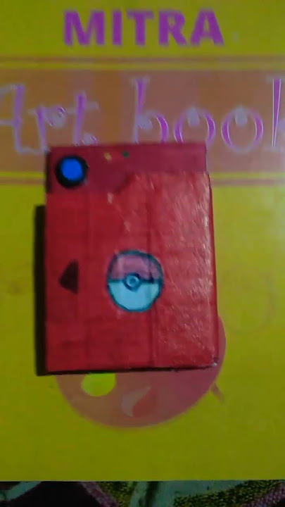 my new cardboard pokedex «Pokémon»[Rubish Arts]pasoori