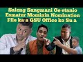Saleng Sangmani Ge Etanio Esmatur Mominin Nomination File Ka A GSU Office Ko Su Aha Saleng Sangmani Ge Etanio Esmatur Mominin Nomination File Ka A GSU Office Ko Su Aha
