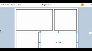 Book Creator 3/5  Adding panels and pages