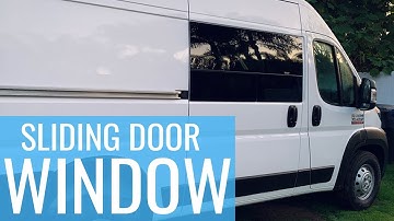 CR Laurence Window Install! Ram ProMaster Van Build Conversion - Episode 4 | Jason Klunk