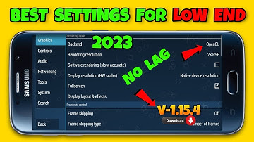 Best PPSSPP Settings For Low End Android 2023
