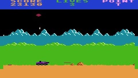 Patrol  - Atari game for NOMAM BASIC 10Liners Contest 2021