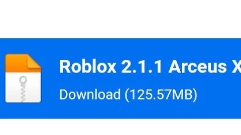 Roblox Arceus X 2.1.1 Update