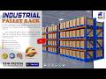 Heavy Duty Industrial Pallet Rack | #industrialpallet #palletrack #baripalsticpalletindustry