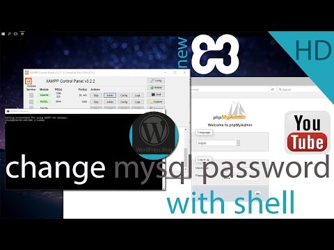 xampp mysql password