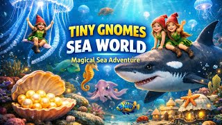 Tiny Gnomes Sea World | Magical Sea Adventure #seaworld #underwater 