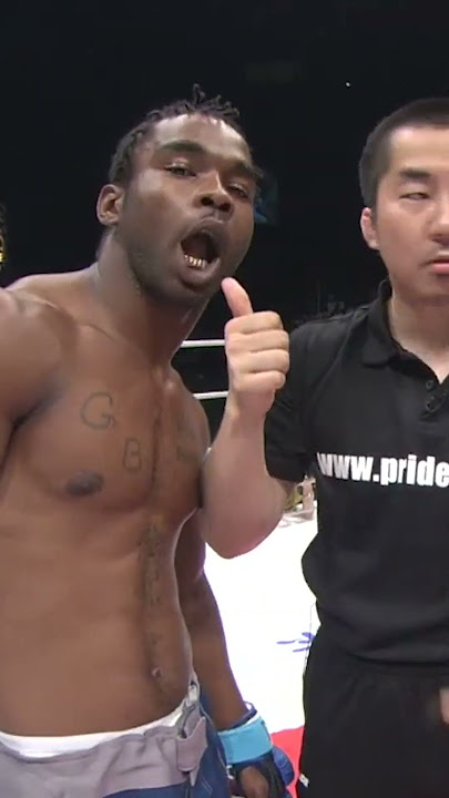 Interesting way to start the bout from Krazy Horse in PRIDE! #Shorts