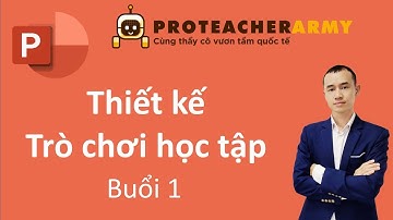 Thiết kế trò chơi học tập Powerpoint - Buổi 1