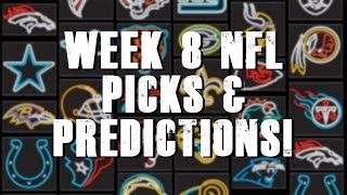Datos NFL 2022 Week 8 Picks & Predictions W/ @thatsgoodsports Guía