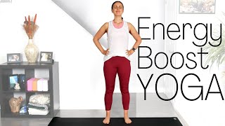 Yoga For Energy Boost - 20 Min | Yoga with Rachel