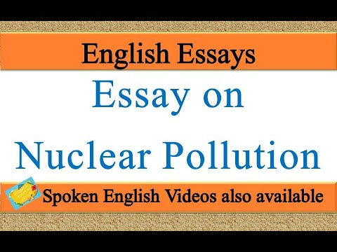 essay on nuclear pollution