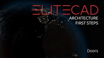 [07] ELITECAD ARCHITECTURE - First Steps - Doors